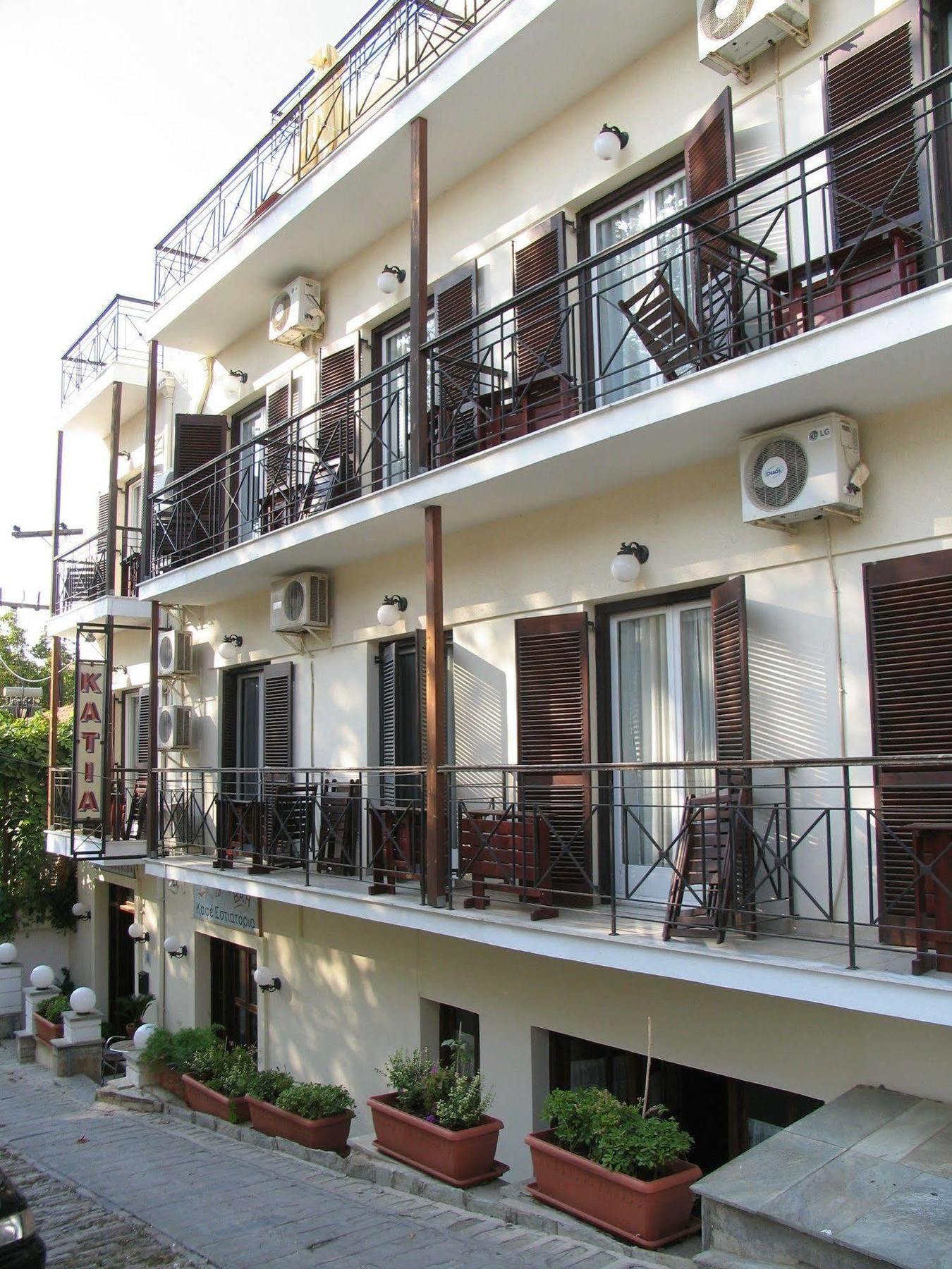 Katia Hotel Áfissos Exterior foto