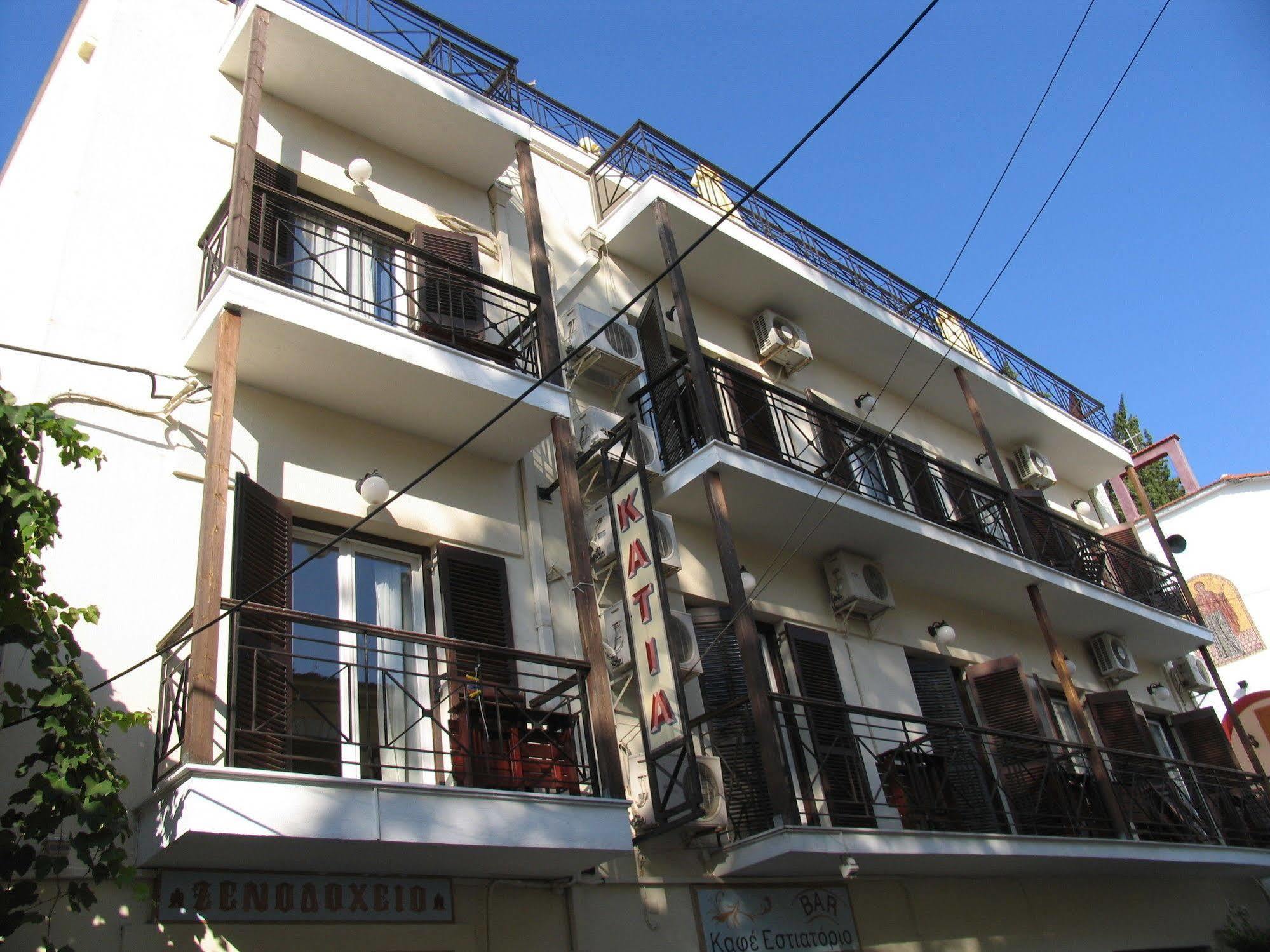 Katia Hotel Áfissos Exterior foto