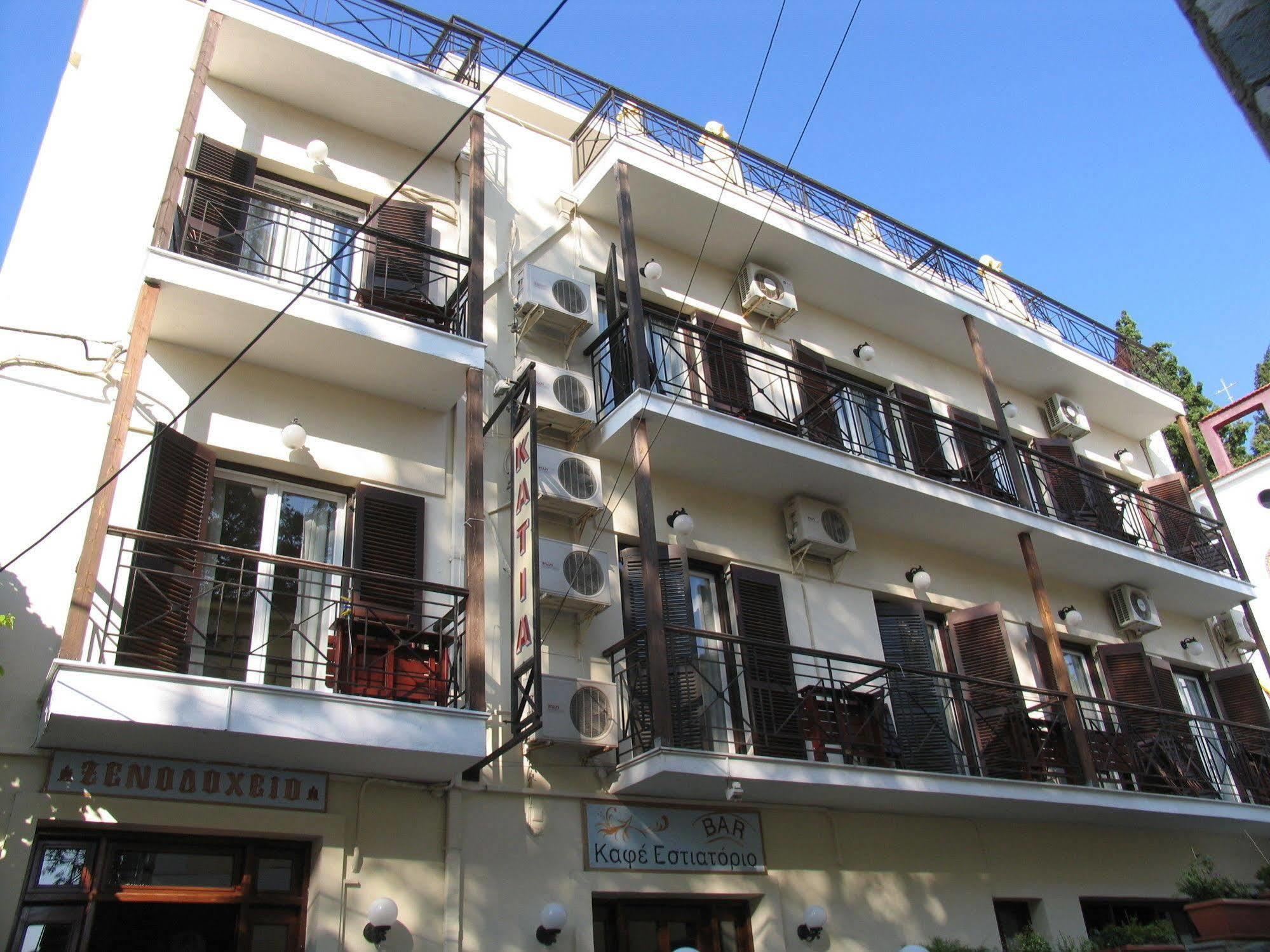 Katia Hotel Áfissos Exterior foto