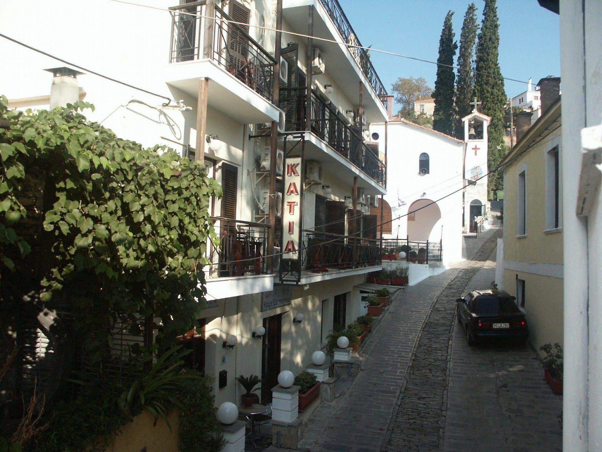 Katia Hotel Áfissos Exterior foto